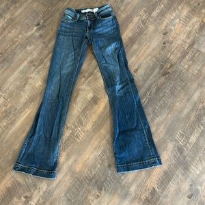 Tin Haul women’s jeans. Trouser cut size 24/Long worn only a couple times.
